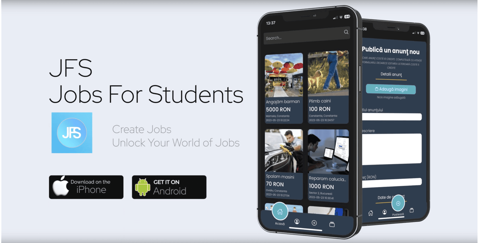 JFS — Jobs For Students